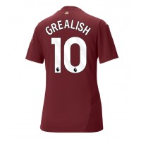 Camiseta Manchester City Jack Grealish #10 Tercera Equipación Replica 2024-25 para mujer mangas cortas